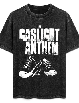 Gaslight Anthem T-Shirt Street Fashion Casual Tee Shirt - Aliexpress - FashionsVida