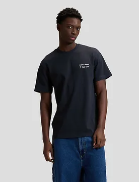Workwear Relaxed Building Tee Rebel Navy Größe S male - Lee - FashionsVida