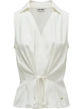 Blusa con lino de mujer - Salsa Jeans - FashionsVida