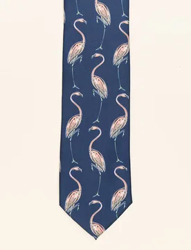 Corbata flamencos de hombre - PuroEgo - FashionsVida