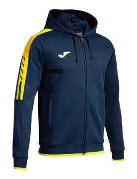 Felpa Con Cappuccio Olimpiada Navy / Yellow M