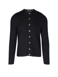 Gilet traditionnel en tricot Xavier bleu XL