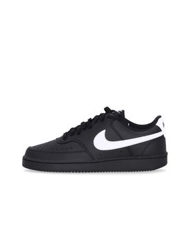 Scarpa Bassa Uomo Court Vision Low Black/white/black