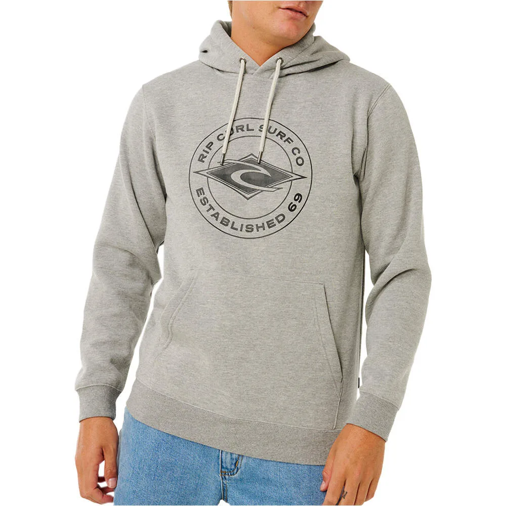 Stapler sudadera hombre Gris (M) - Rip curl - FashionsVida