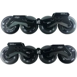 Guia 4x80ruedasrodamientostornillos varios patines y skates (UNICA)