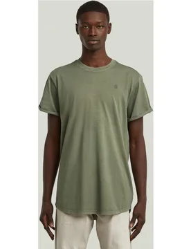 Camiseta de hombre gris de manga corta y cuello redondo - G-Star - FashionsVida