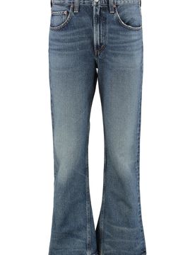 AGOLDE Mid Rise Kick Boot Ankle