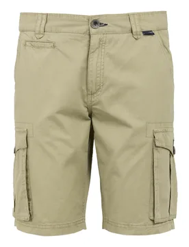 Mens Shorebay Ii Cargo Shorts (White Pepper) Cotton - Size 33 Regular - Regatta - FashionsVida