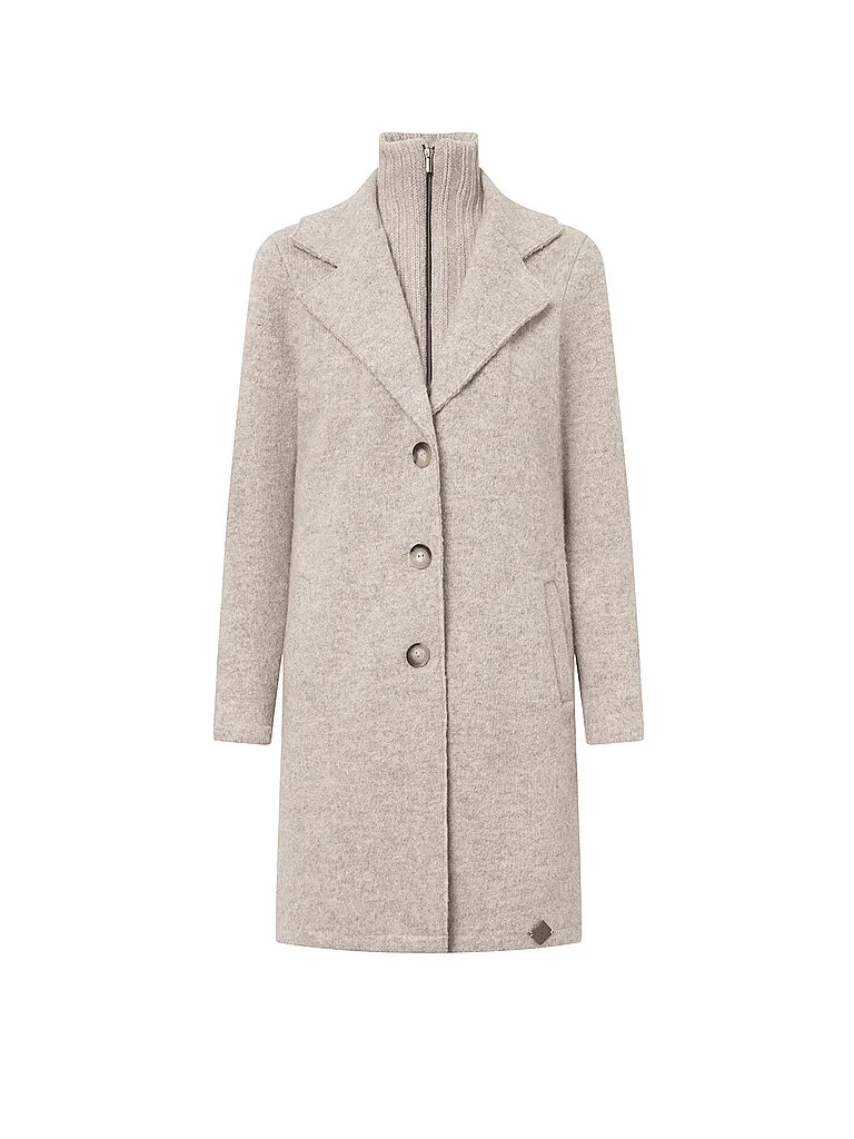 Stapf Wollmantel ALEA beige XL - Stapf - FashionsVida