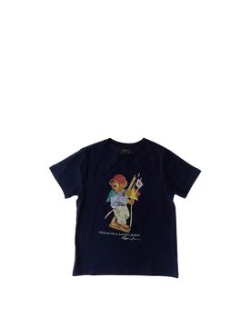 T-shirt girocollo POLO BOYS BLU NAVY XL