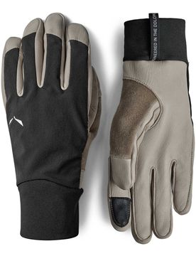 Technische, winddichte und leichte Handschuhe – Unisex – Ortles DST Gloves Ortles DST Gloves Black Out für Herren aus Softshell