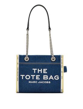 La borsa tote piccola con catena di jeans
