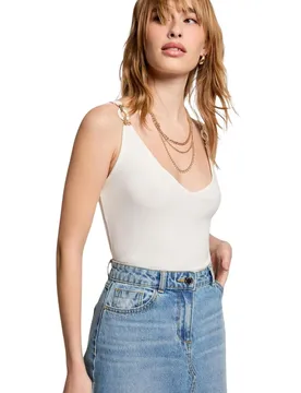 Damen Top Weiß 516568