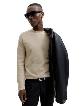 Pull Austin Feather Grey L - Jack & jones - FashionsVida