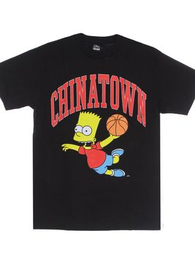 Maglietta Uomo Air Bart Arc Tee X the Simpsons Black