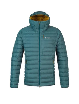 Herren Isojacke Project RDS Down Hoodie petrol S M - Rafiki - FashionsVida
