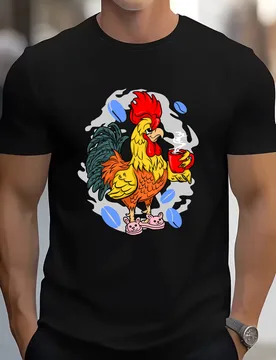 Retro Skeleton Cowboy Graphic T-Shirt for Men, Western Gothic Short Sleeve Tee, Cowboy Skeleton Print Tops - Aliexpress - FashionsVida