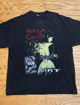 T shirt Alice In Chains Daisy In Hands T Shirt Black Mens - Aliexpress - FashionsVida