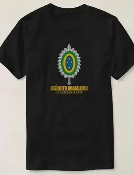 Brazilian Army Emblem Men T-Shirts Short Sleeve Casual 100% Cotton summer TShirt - Aliexpress - FashionsVida