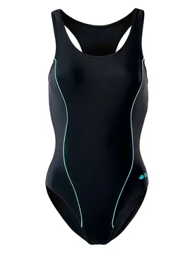 Abra Swimsuit Black / Aqua Splash S Women - Aquawave - FashionsVida