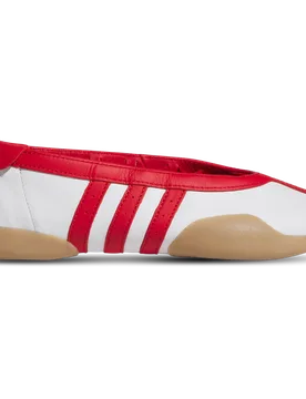 Taekwondo Damen Sneaker - Weiß - Größe 40 2/3 - Leder White 40 2/3 - Adidas - FashionsVida