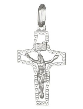 Ciondolo Croce Oro Bianco GL-G21744497