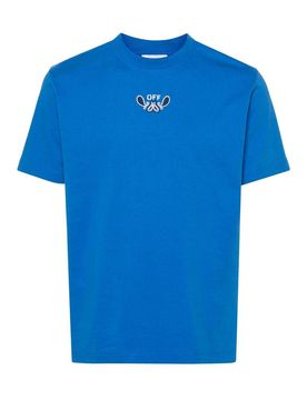 T-shirt in cotone con freccia Bandana