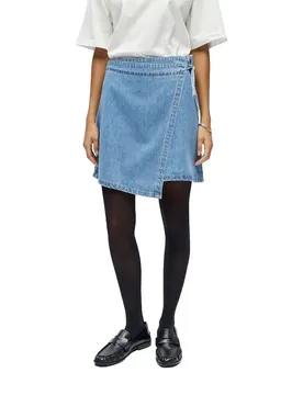 Jupe Courte Rosie Denim Light Blue Denim 42