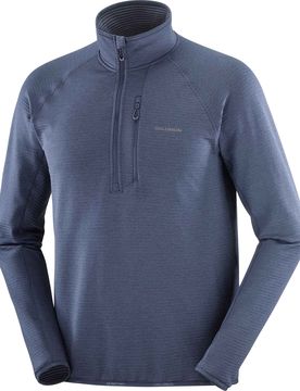 Warmes und leichtes technisches Fleece Sntial Lightwarm HZ M Blue Nights für Herren Größe M Navy blau