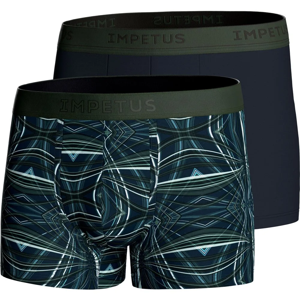 Pack de dos bóxers de punto de hombre en varios colores - Impetus - FashionsVida