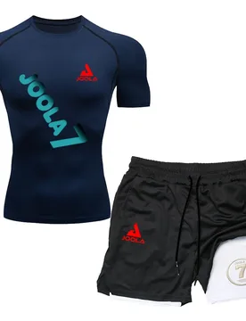 NEW JOOLA 7 Series Purple Table Tennis Suit Quick Dry Breathable Compression T-shirt & Shorts 2PCS - Aliexpress - FashionsVida