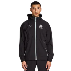 Olympic Marseille Uomo - Top da pista Nero - Taglia XL - Poly Woven XL