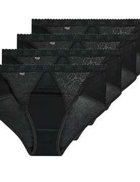 Slips Chic Midi Pack X4 Fr 38;Fr 40;Fr 42;Fr 44;Fr 46;Fr 48