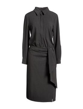 Vestido midi Mujer Carbón S Mujer