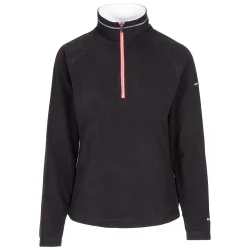 Skylar Fleece Top - Black - Size: L