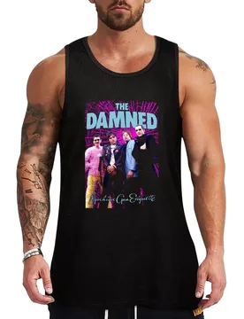 THE DAMNED Tank Top Novelty Print Tank Top Casual Graphic Sleeveless Tee - Aliexpress - FashionsVida