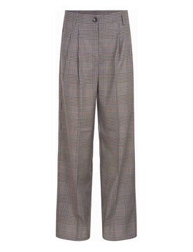 Pantaloni In Misto Viscosa Multicolor