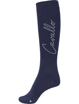 Damen Funktionsstrumpf CAVALSELMA, darkblue 32-34 - Cavallo - FashionsVida