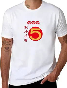 Mach 5 GoGoGo Speed Racer! T-Shirt cotton t shirts man 100% t shirt personalised T-Shirt - Aliexpress - FashionsVida