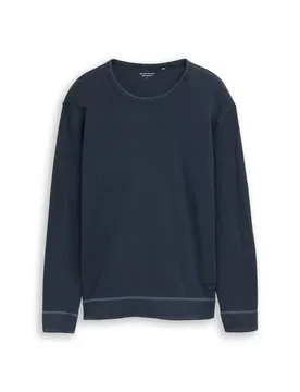 Structured garment dye longsle male