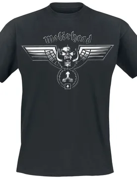 T-Shirt - Winged Warpig - S bis 5XL - für Männer - Größe 5XL - schwarz - Lizenziertes Merchandise! - Männer - male - Motörhead - FashionsVida