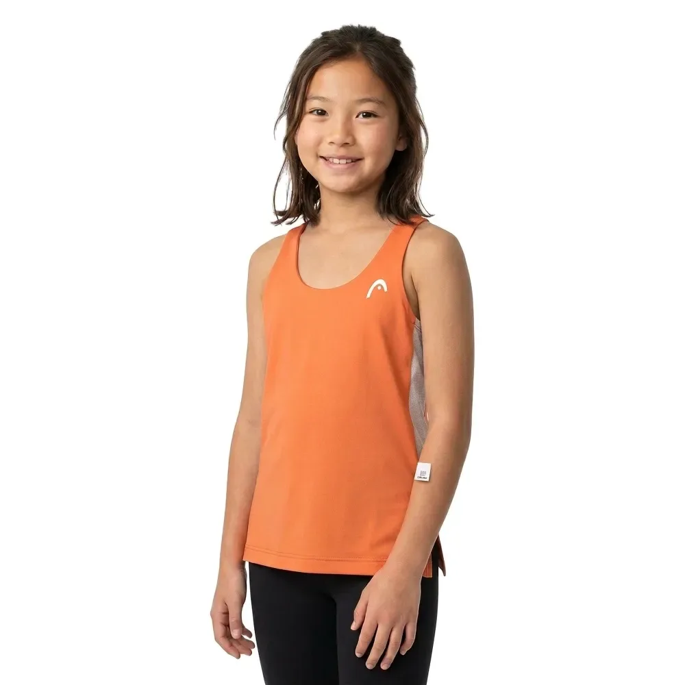 Spirit Sleeveless T-shirt Campfire Orange 176 cm - Head Racket - FashionsVida