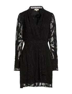 Mini-Kleid Damen Schwarz 2 Damen - Suncoo - FashionsVida