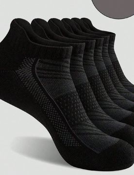 Pares de calcetines tobilleros bajos para hombres, suaves y antideslizantes, tallas M y L