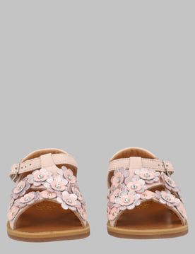 Mini Pop Paint Buckle Sandals for Girls