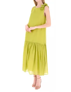 Abito smanicato VERDE LIME 44 - EMME MARELLA - FashionsVida