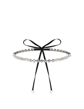Collana Fiocco Strass