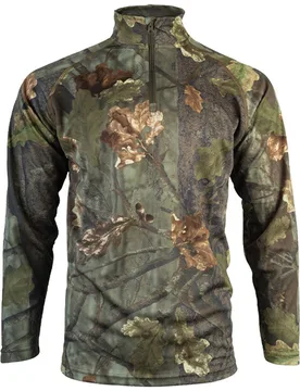 Armour Mens Quarter Zip Oak Leaf Midlayer - Jack Pyke - FashionsVida