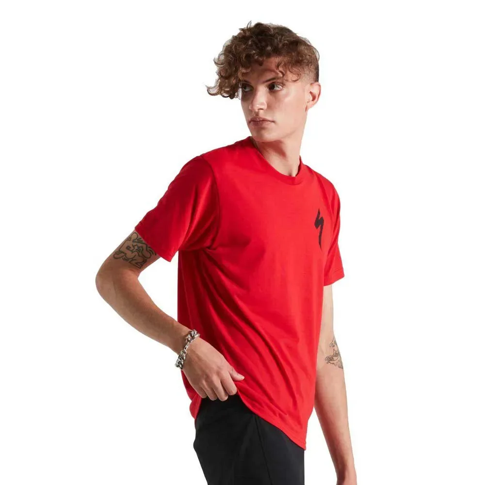 Maglietta A Maniche Corte S-logo Flo Red - Specialized - FashionsVida