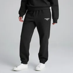 Manchester United Womens Print Joggers Black XL